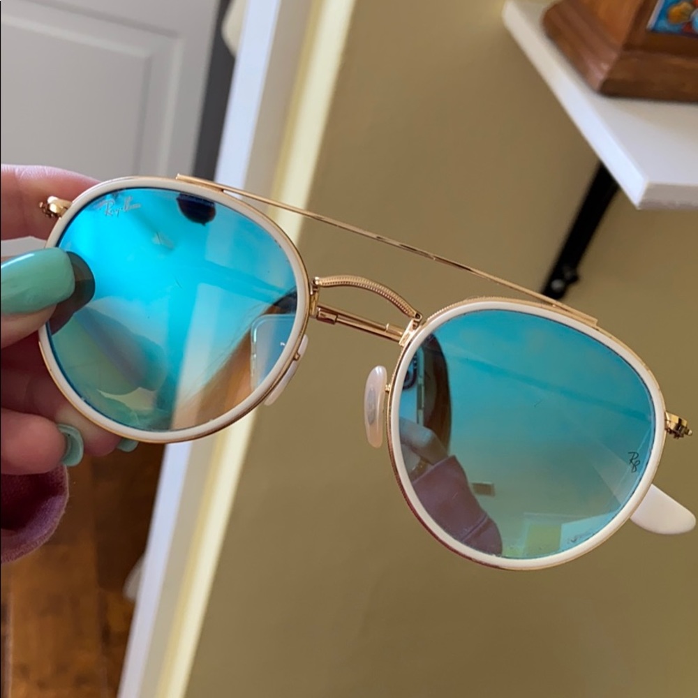 double bridge ray bans